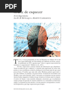 A Arte de Esquecer - Artigo