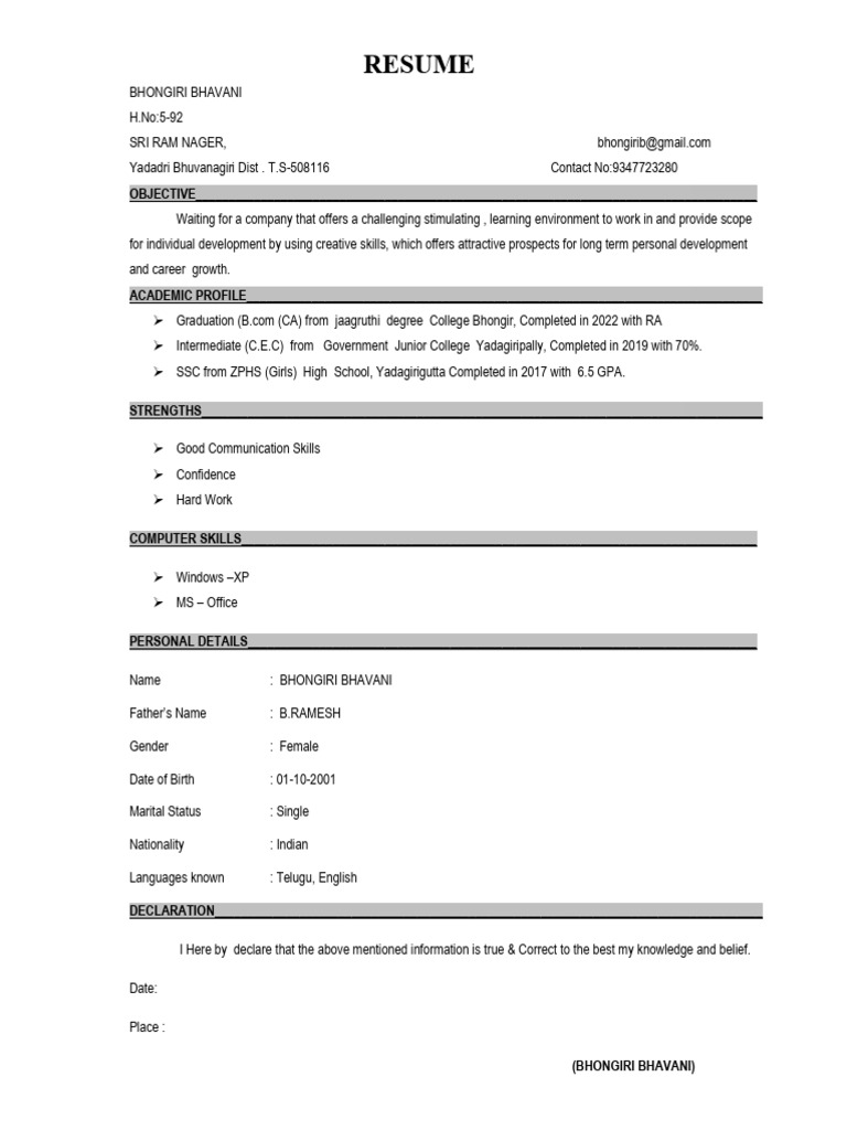 Bhavani B | PDF