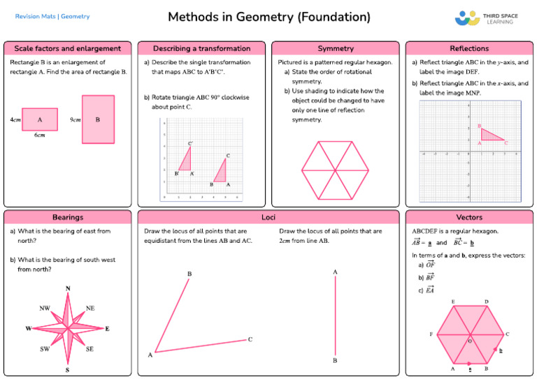 Clockwise Geometry Transformations | PDF | Rectangle | Euclid
