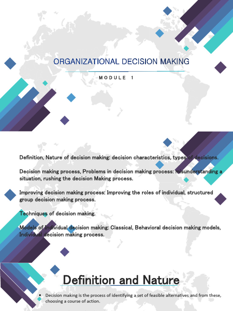 Understanding Decision Making Processes | PDF | Rationality | Decision ...