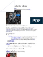 Motor de Combustión Interna Tecnico