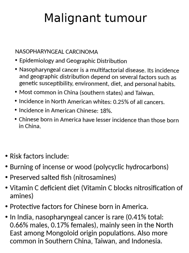 Malignant Tumou-WPS Office | PDF | Radiation Therapy | Neck