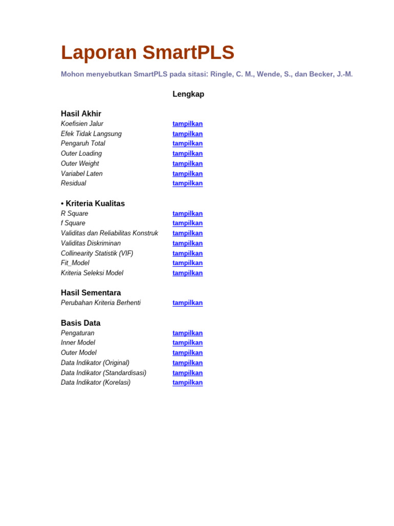 Outer and Inner Model Analysis | PDF | Statistical Models | Econometrics