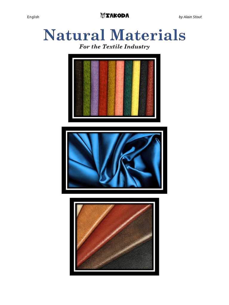 Natural Materials Textile Industry | PDF | Textiles | Flax