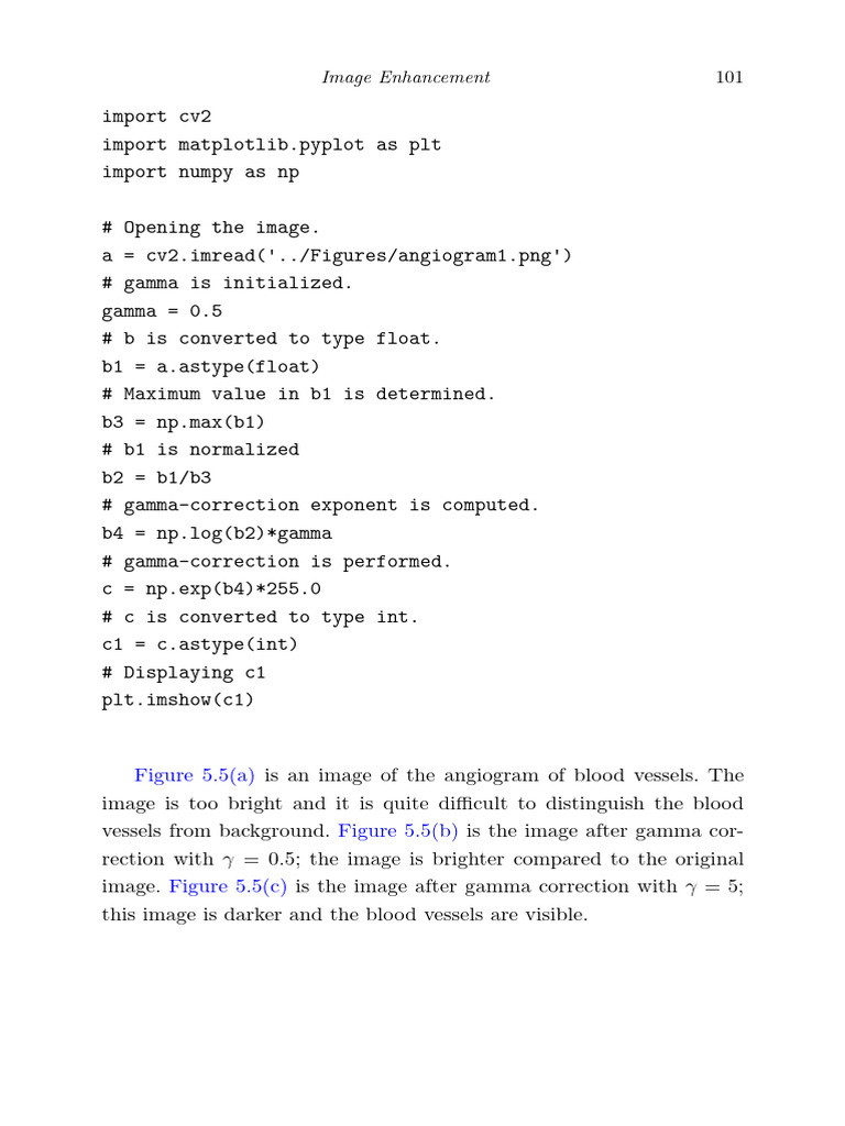Image Enhancement Techniques in Python | PDF | Computer Vision ...