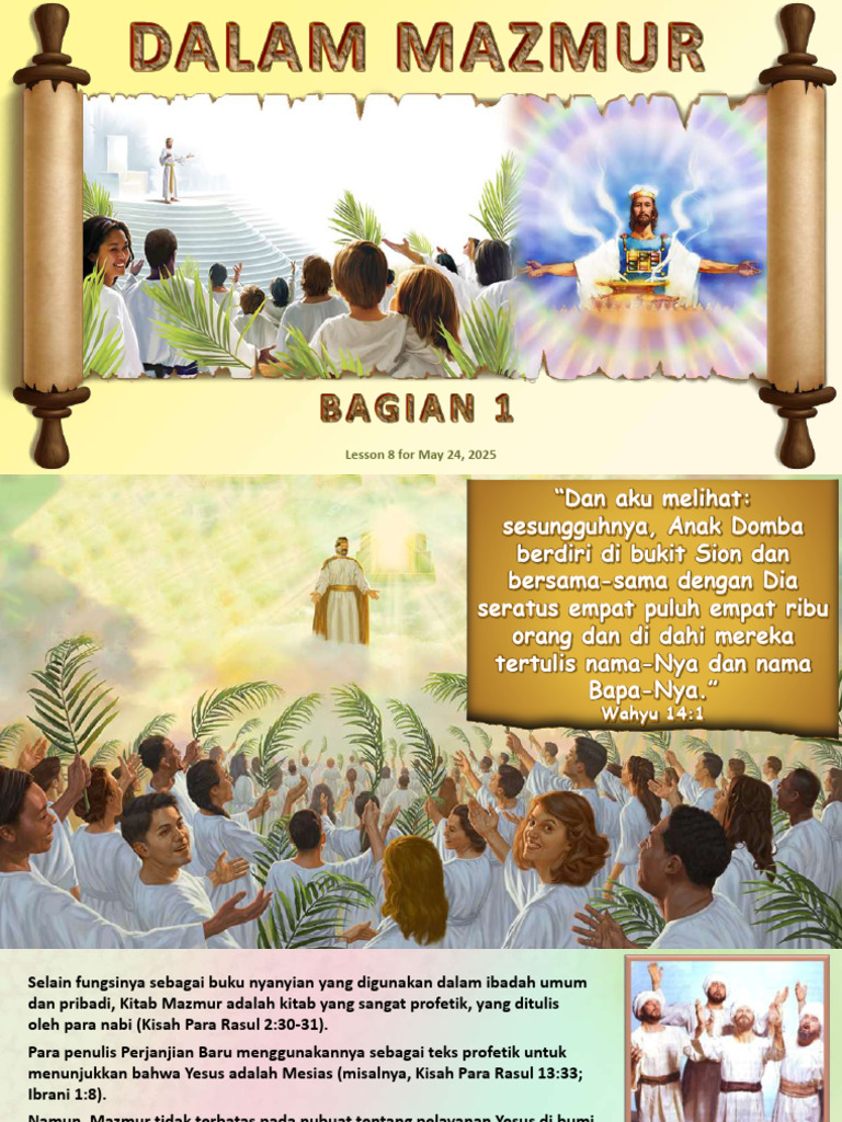 Pesan Profetik dalam Mazmur 122 | PDF
