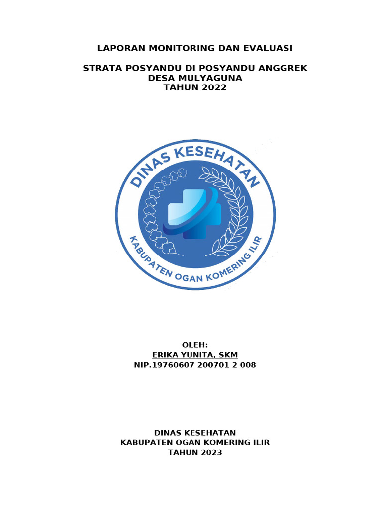 Evaluasi Strata Posyandu Anggrek 2022 | PDF