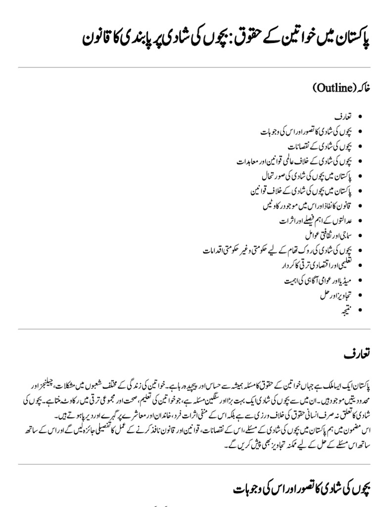 Daily Urdu Essay 29 May | PDF