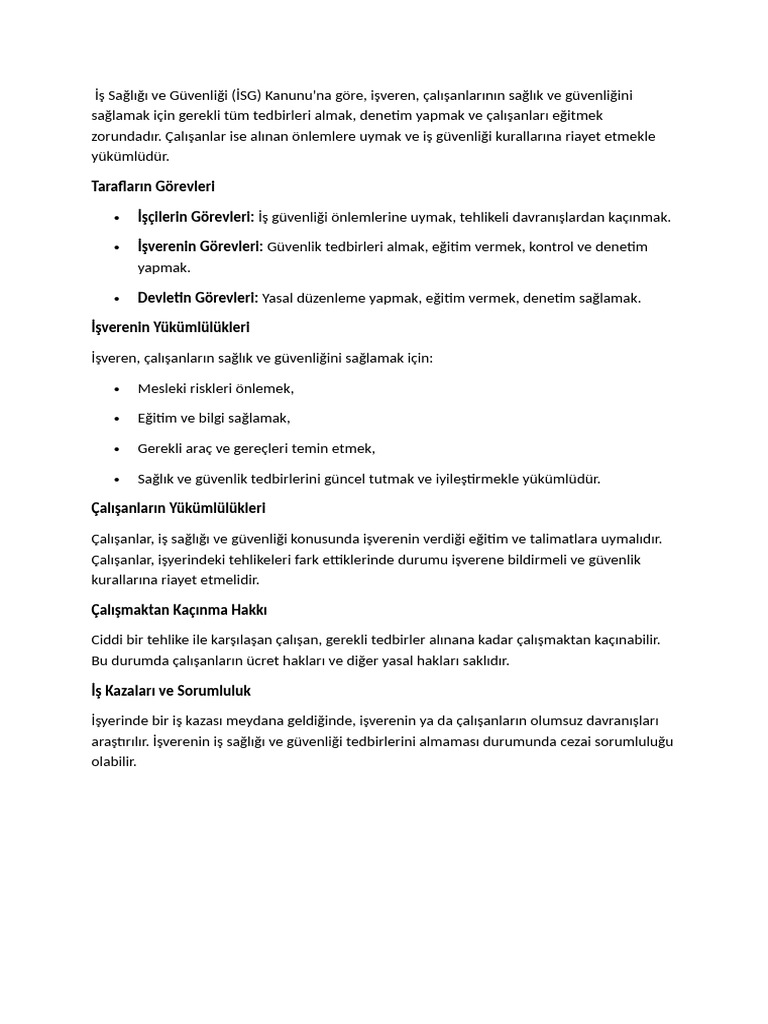 İSG | PDF