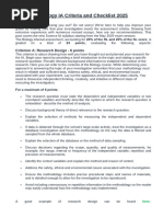 Biology IA Format and Structure Guide | PDF | Experiment