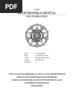 Download Laporan Multivibrator 2 by Yusuf Syaifudin SN86975773 doc pdf
