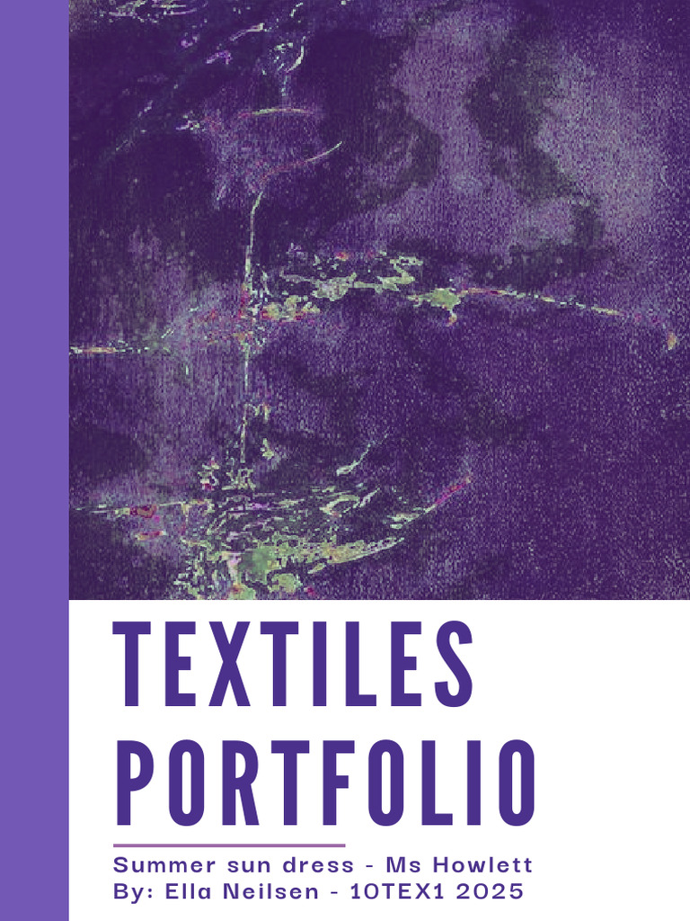 Dress Portfolio - Textiles | PDF | Textiles | Dress