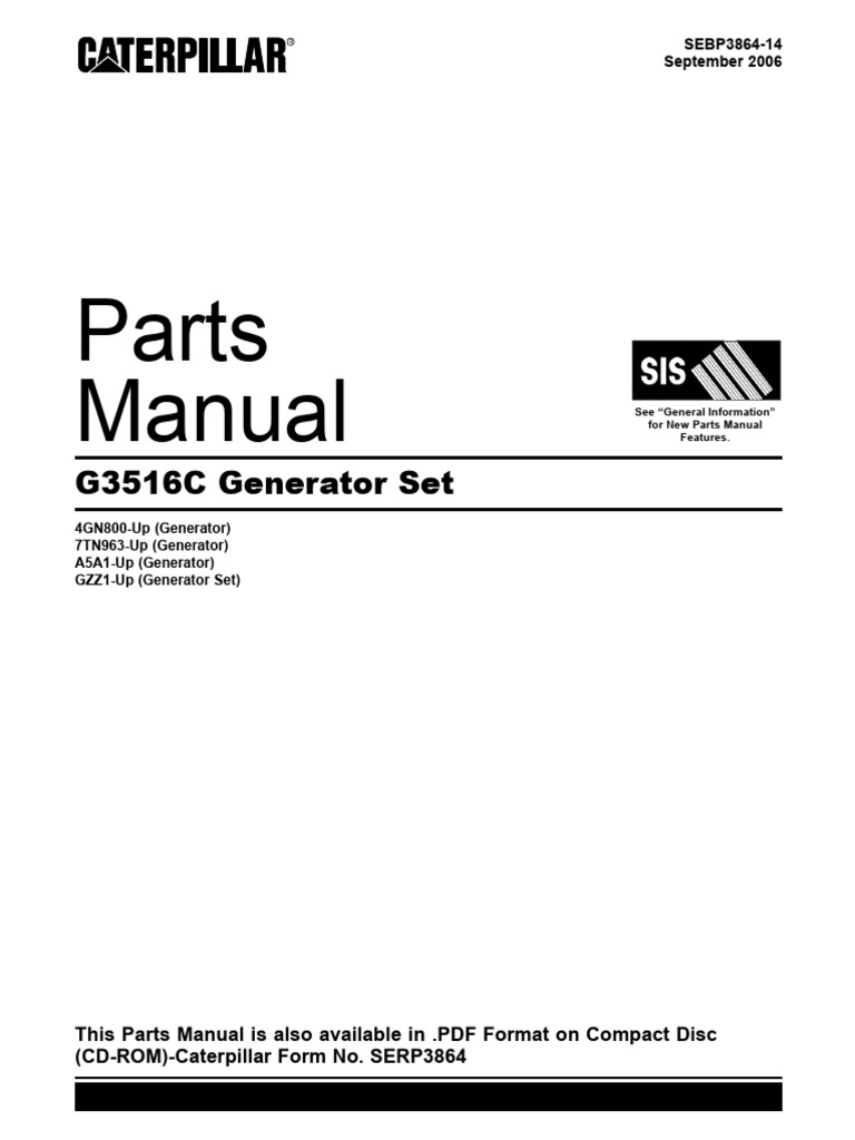 Parts Manual | PDF | Electrical Equipment | Mechanical Engineering
