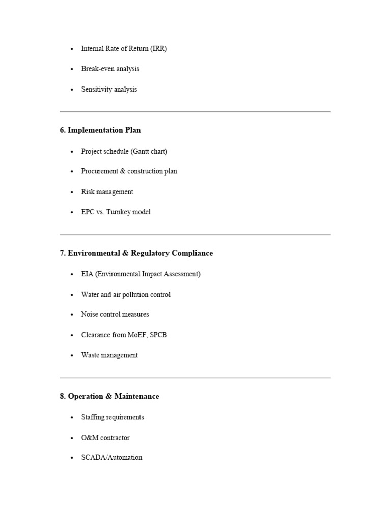 Implementation Plan | PDF