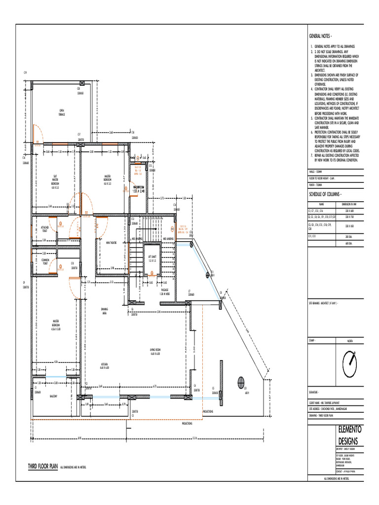 G+1 Residential Building Plan PDF | PDF