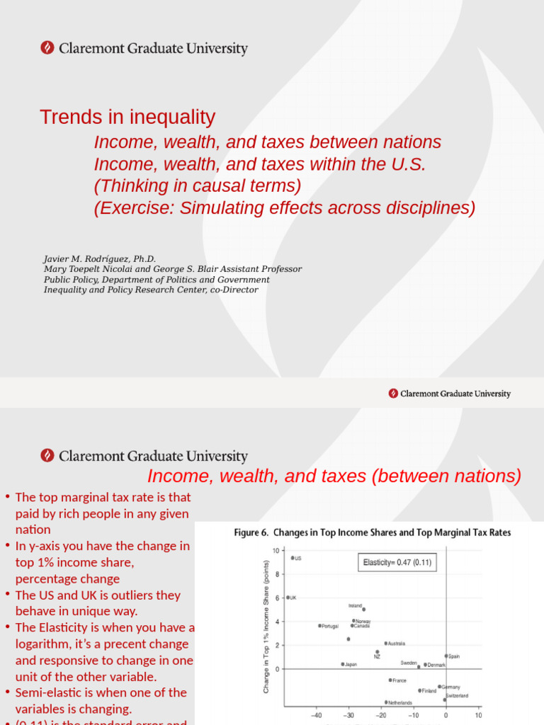 Global and U.S. Inequality Trends Analysis | PDF | Thomas Piketty | Income