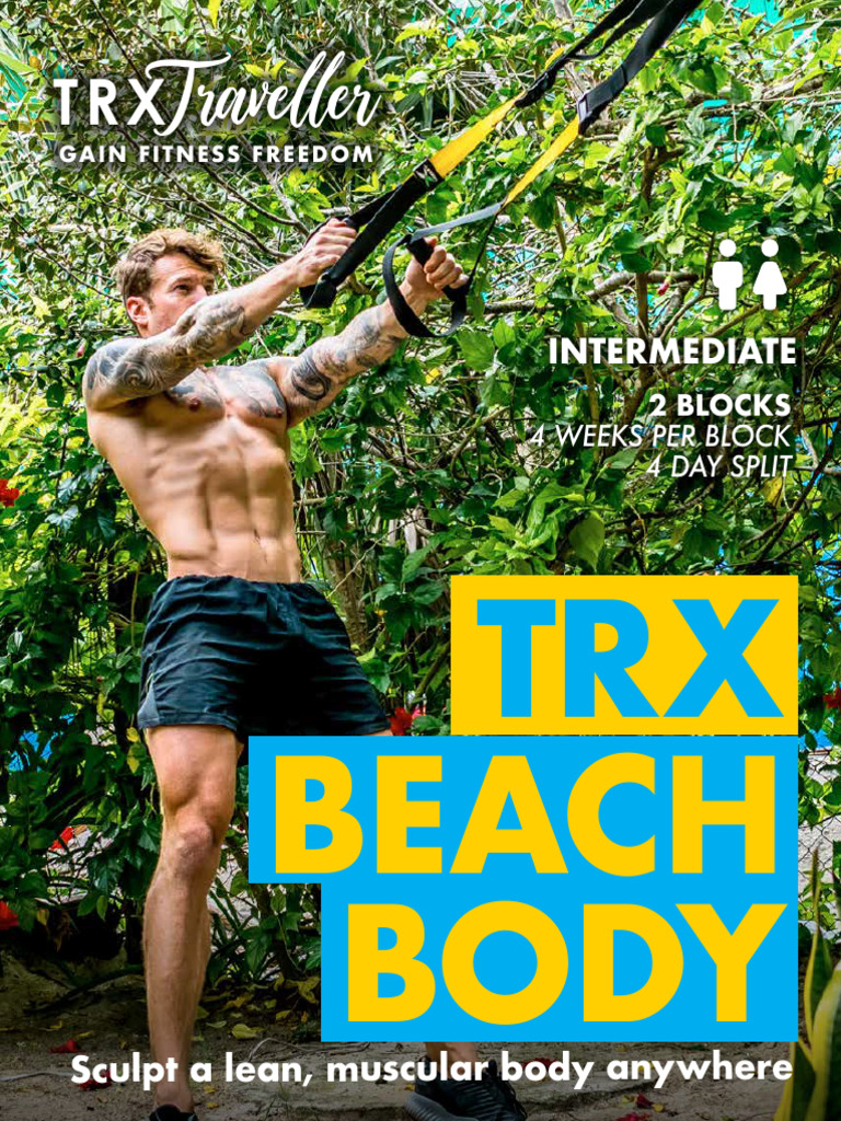 TRX Beach Body Workout Plan | PDF | Anatomical Terms Of Motion |  Musculoskeletal System
