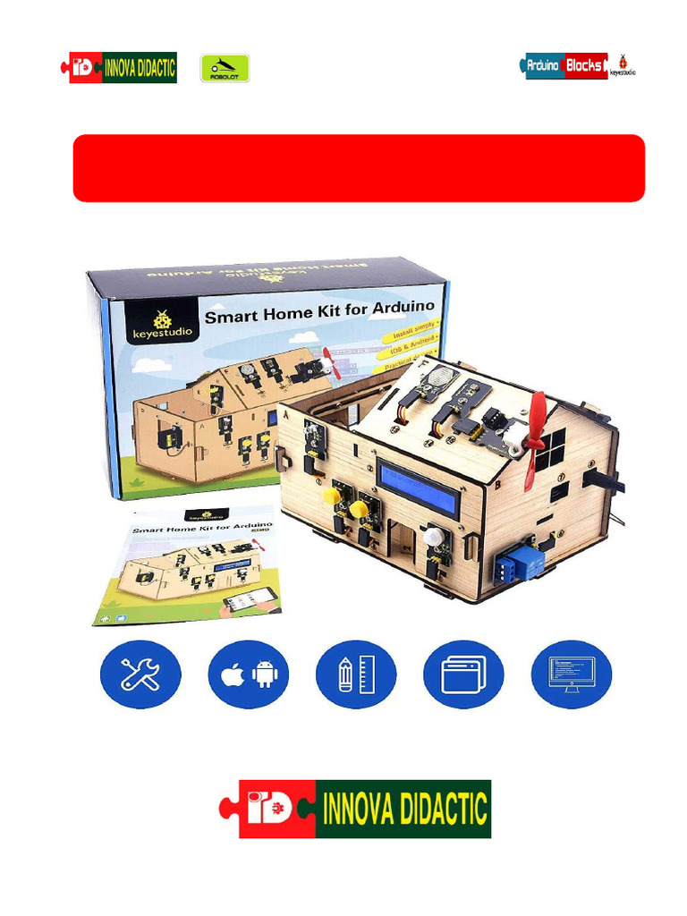Manual de Actividades Smart Home v15 | PDF | Diodo emisor de luz | Arduino