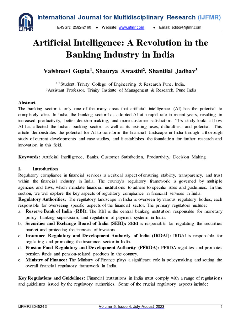 Artificial Intelligence A Revolution in | PDF | Artificial Intelligence ...