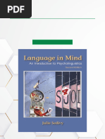 Language in Mind An Introduction To Psycholinguistics - 2nd