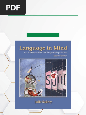 INTRODUCTION TO PSYCHOLINGUISTICS 第二版 Amazon.com: An Introduction to Psycholinguistics (Learning about