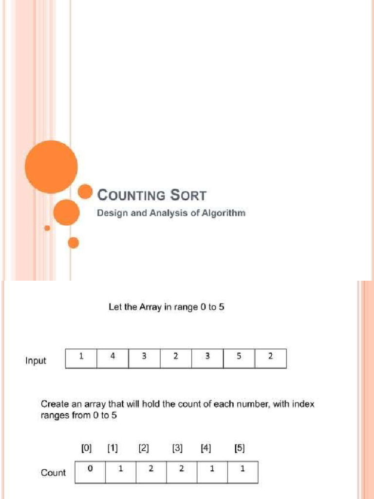 Counting Sort (3) | PDF