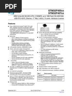 Stm32f4 Discovery Datasheet