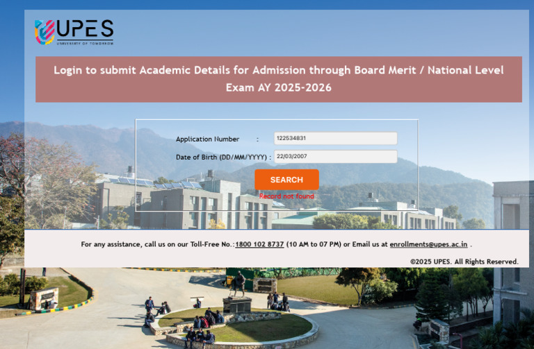 Httpsevents Upes Ac inutilityNonExamDefault Aspx | PDF