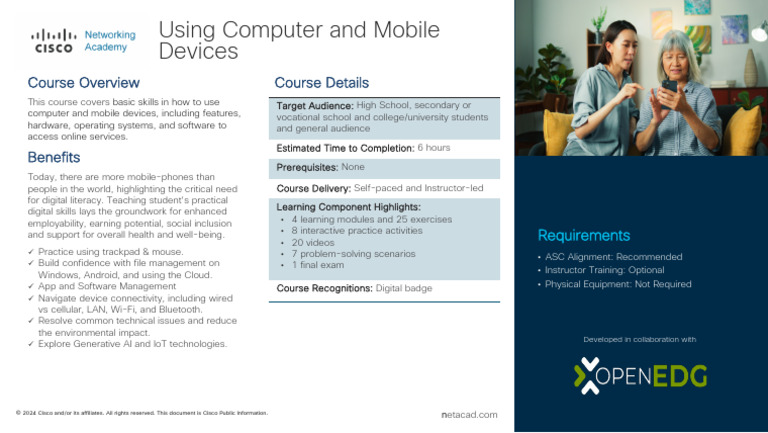 Digital Skills for Mobile & Computer Use | PDF | Computing | Computer ...