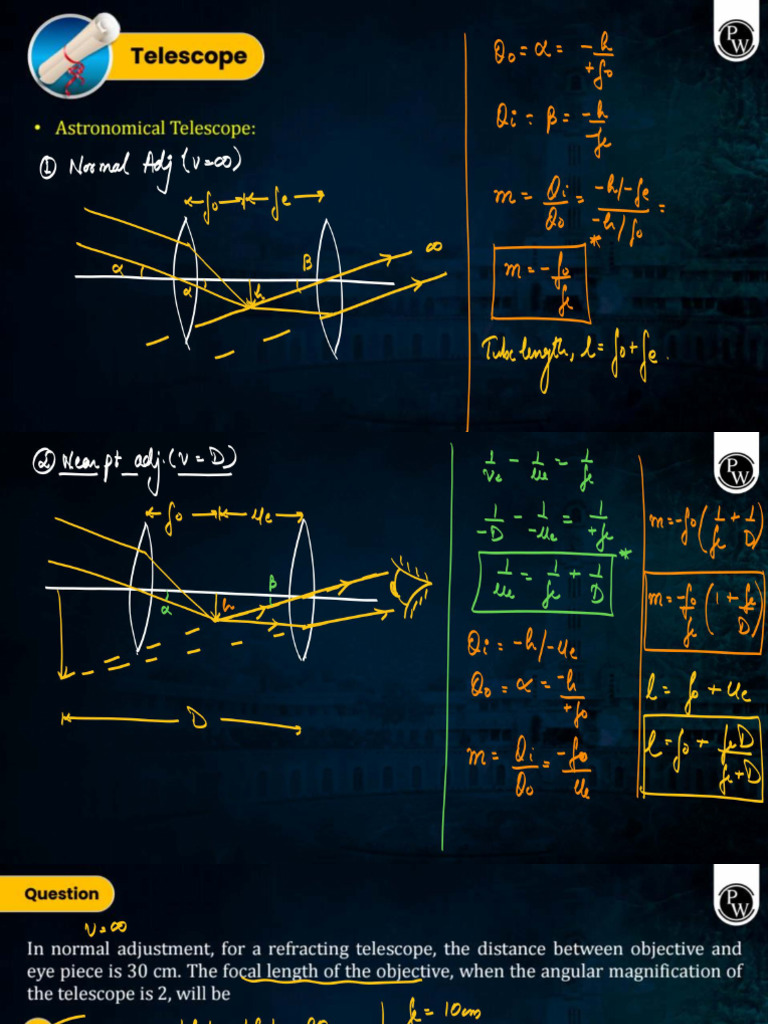 (Physics) Wave Optics 01 Class Notes BITSAT Crash Course 20 Copy 4 | PDF