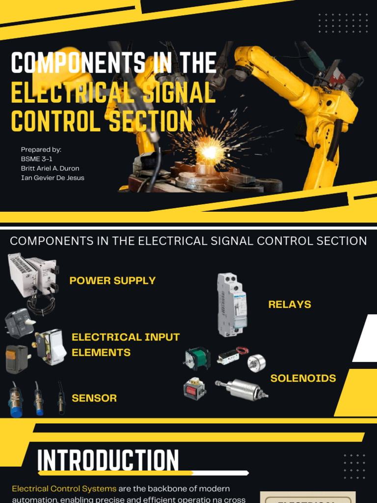 Electrical Signal Control Components | PDF | Rectifier | Switch