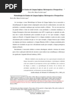 Artigo_Metodologia de Ensino de Língua Inglesa_ Retrospecto e Perspectivas