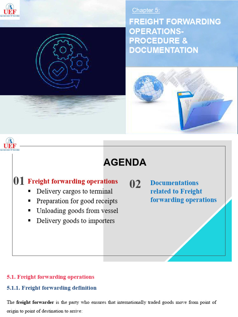 Freight Forwarding Operations & Documentation | PDF | Trade | Business