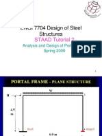 Tutorial2 STAAD Steel Design