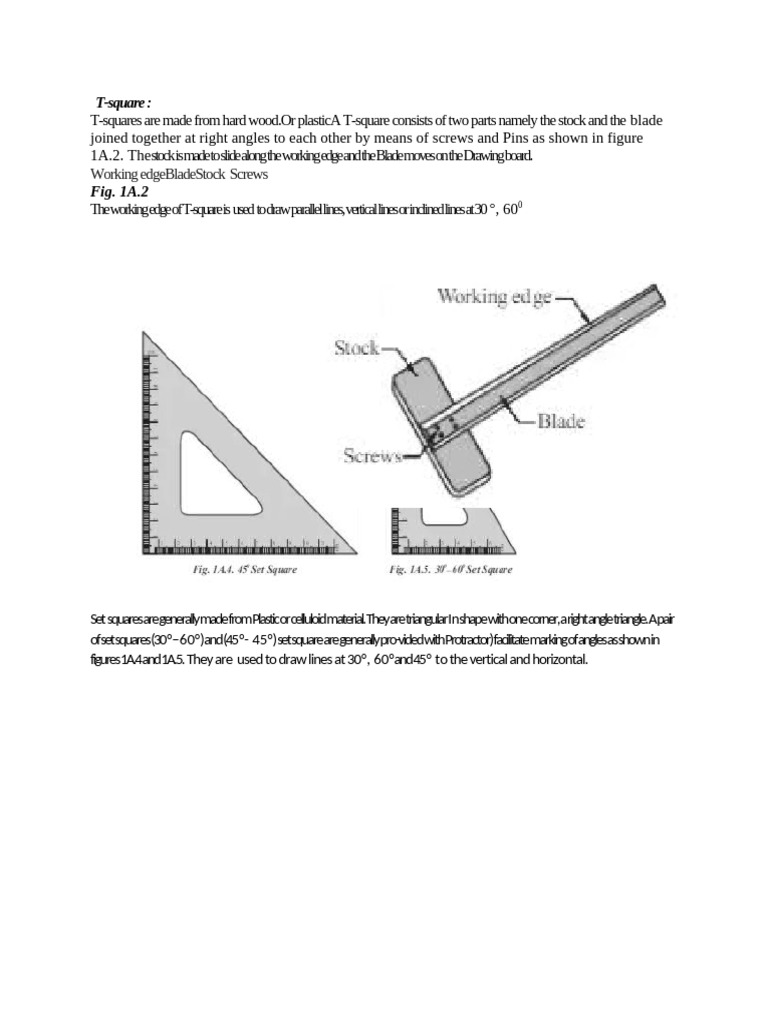 Drawing Instruments | PDF