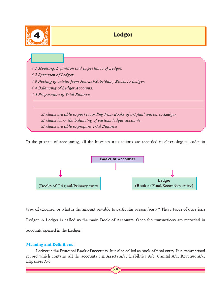 Understanding the Accountancy Ledger | PDF | Debits And Credits | Business