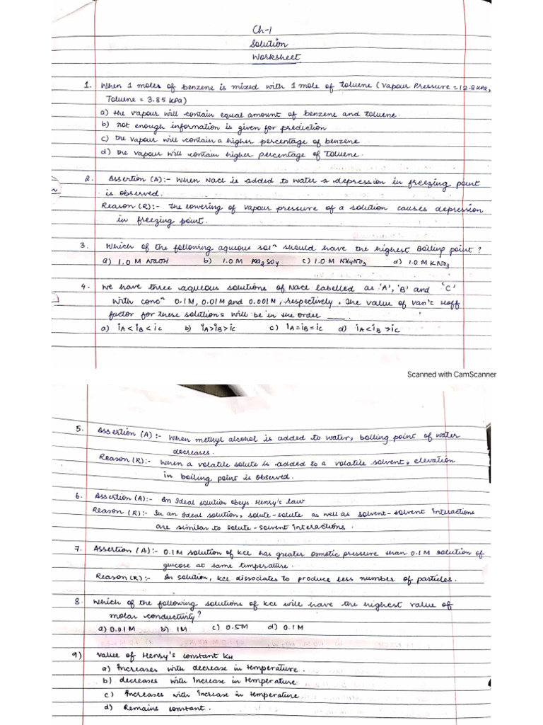 Worksheet Ch 1 Mcq Based Pdf