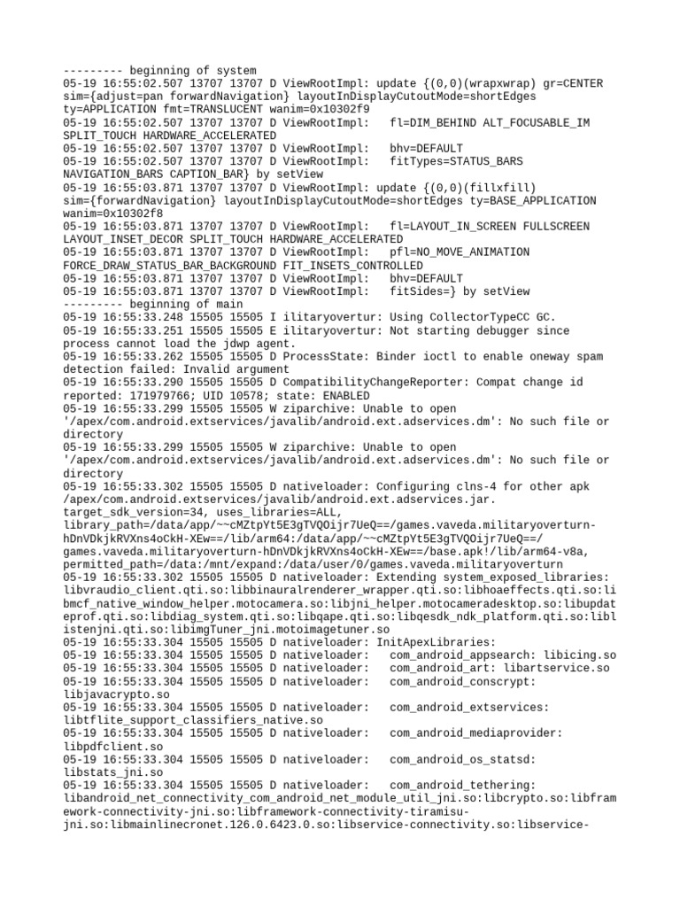 Military Overturn Game Initialization Errors | PDF | Computing ...