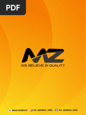 MZ Portable Speakers and Lighting Solutions | PDF | Flashlight