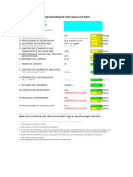 Calculo de Desarenador