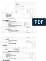 Financial Practice Set Project Sample