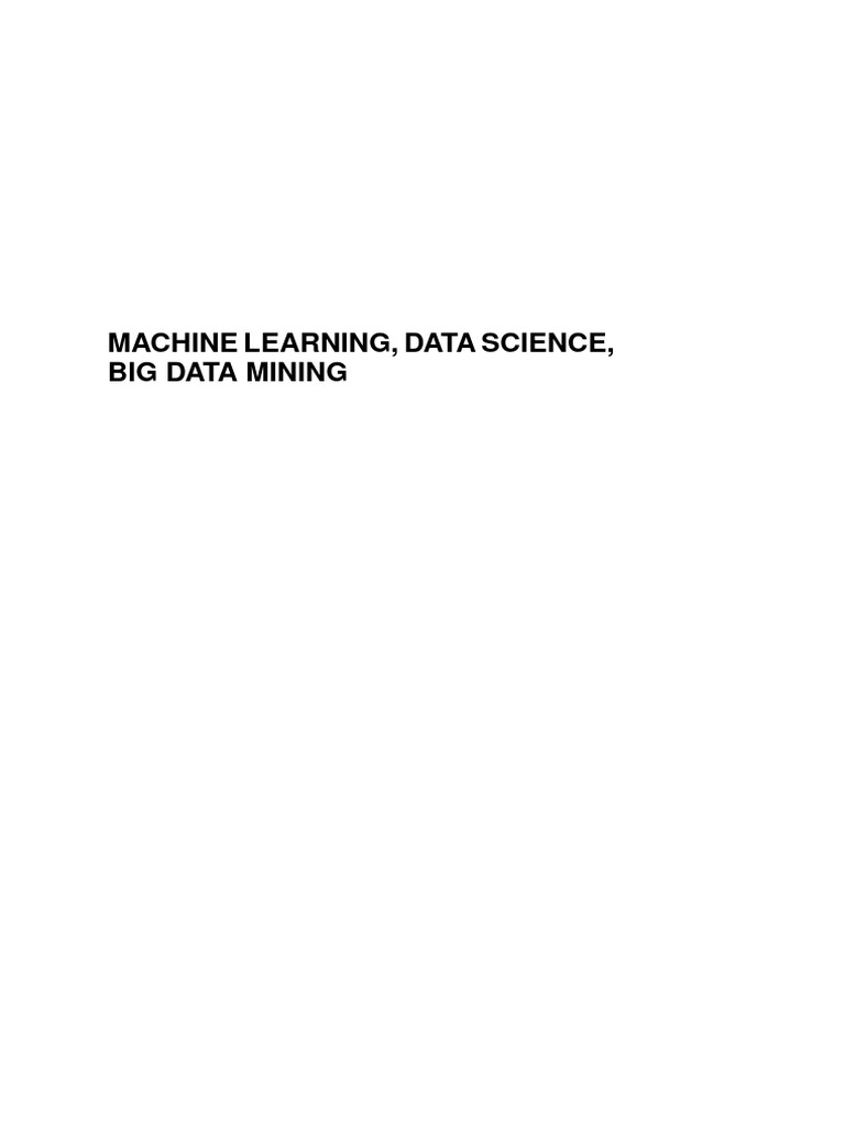 Introduction To Machine Leraning | PDF | Machine Learning | Statistical ...