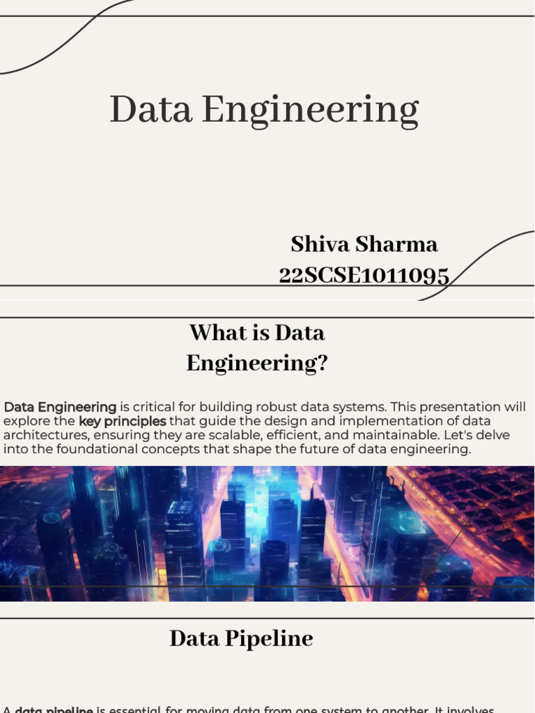 Slidesgo Building The Future Key Principles of Data Engineering ...