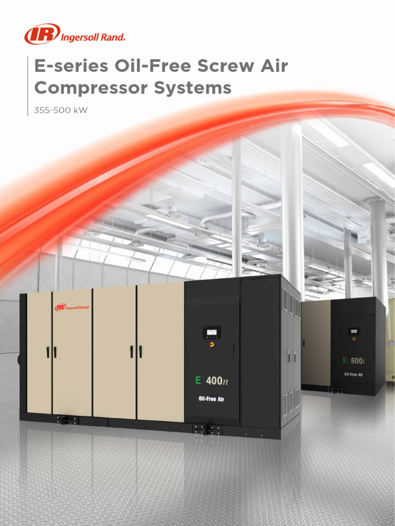 355-500 kW Oil-Free Air Compressors | PDF | Total Cost Of Ownership ...