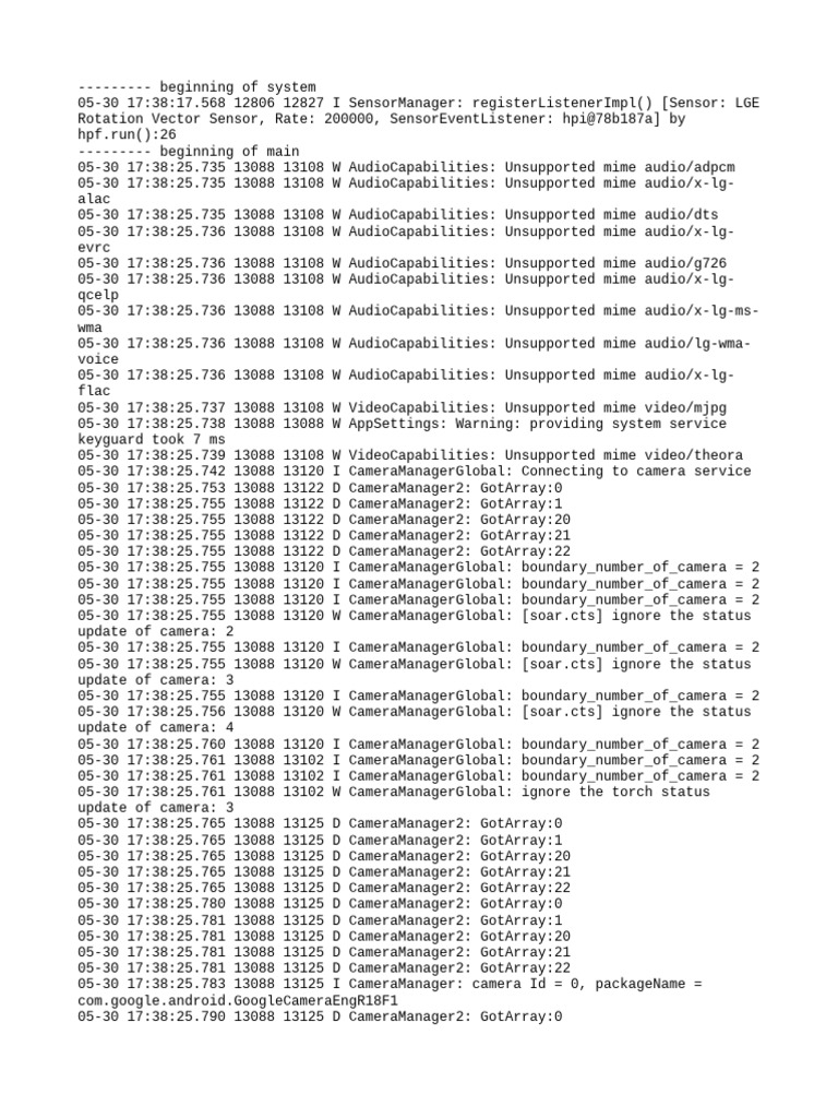 Log Cat 1748615905625 | PDF | Computing | Computer Engineering