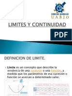 LIMITES Y CONTINUIDAD