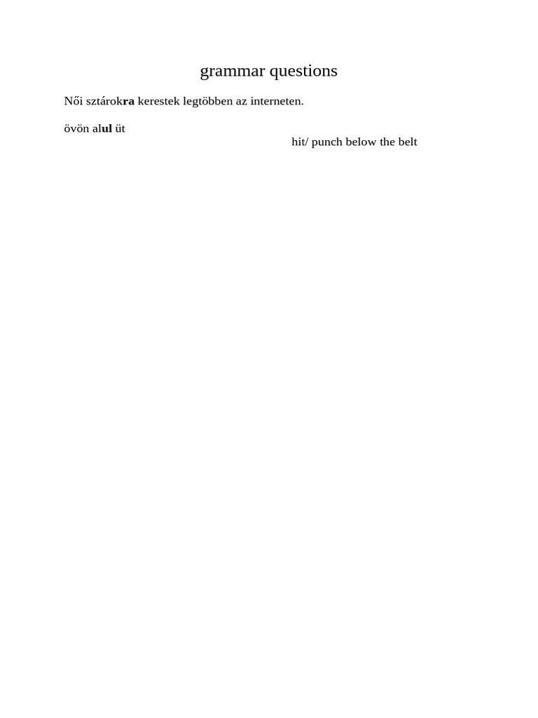 NEWEST GRAMMAR QUESTIONS visual data 2