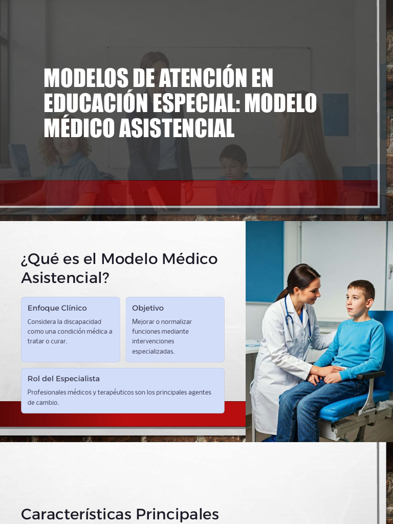 Modelos de Atención en Educación Especial | PDF | Educación especial ...