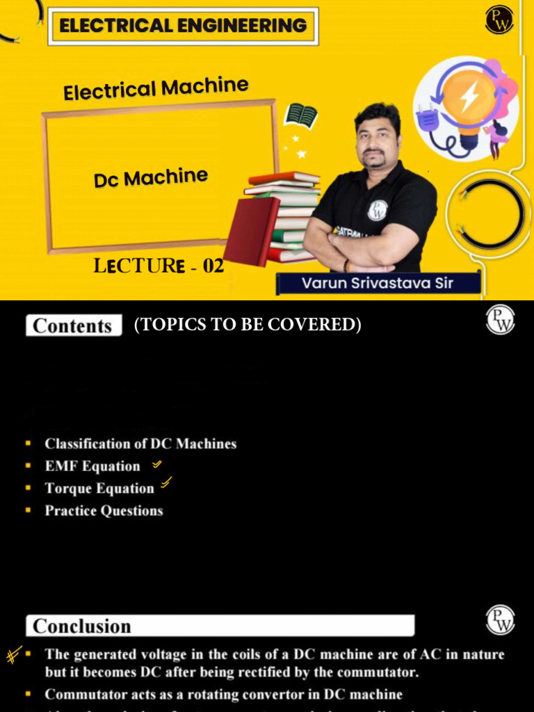 2-DC Machine 02 Class Notes | PDF