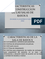 Caracteristicas de Construccion de Las Salas de Rayos